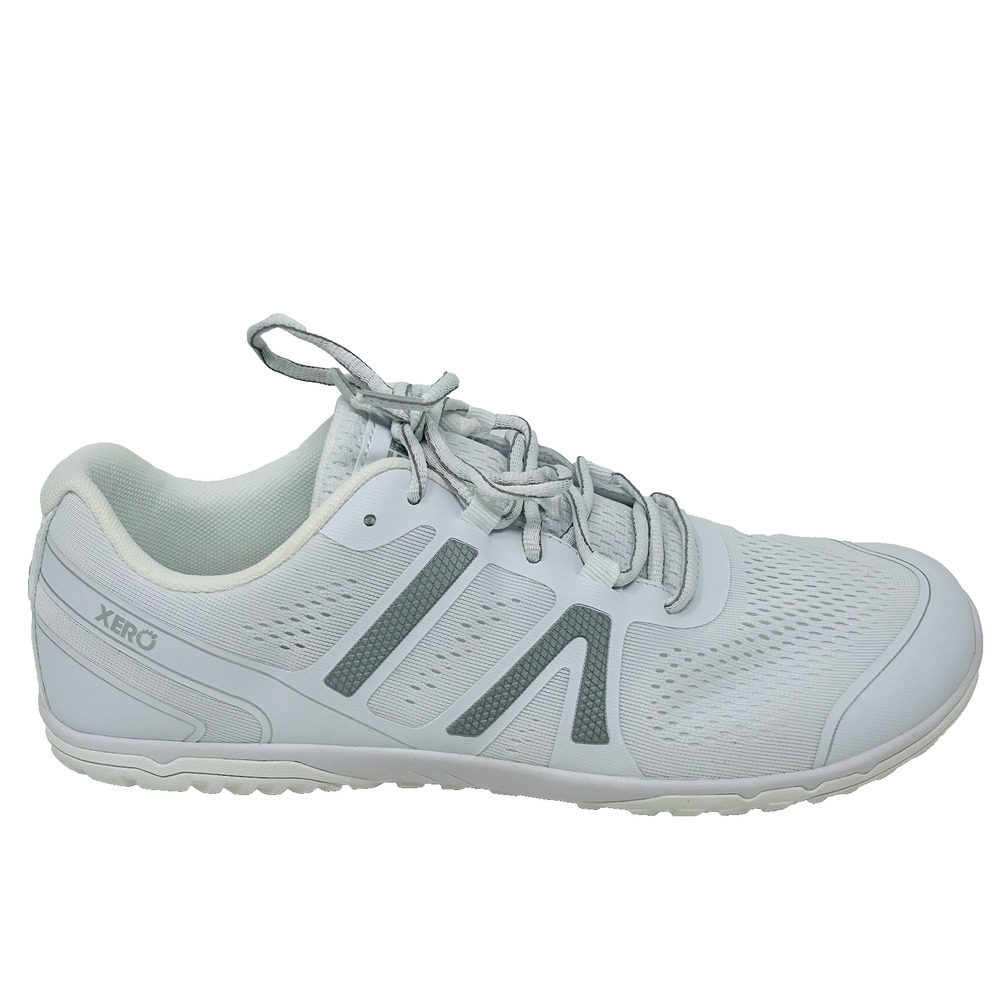 Xero Shoes Women's HFS II White Gray Sz 10 Barefoot Minimalist Running Sneakers